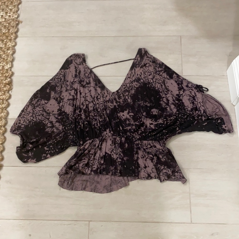 Free people sexy, flowy top.